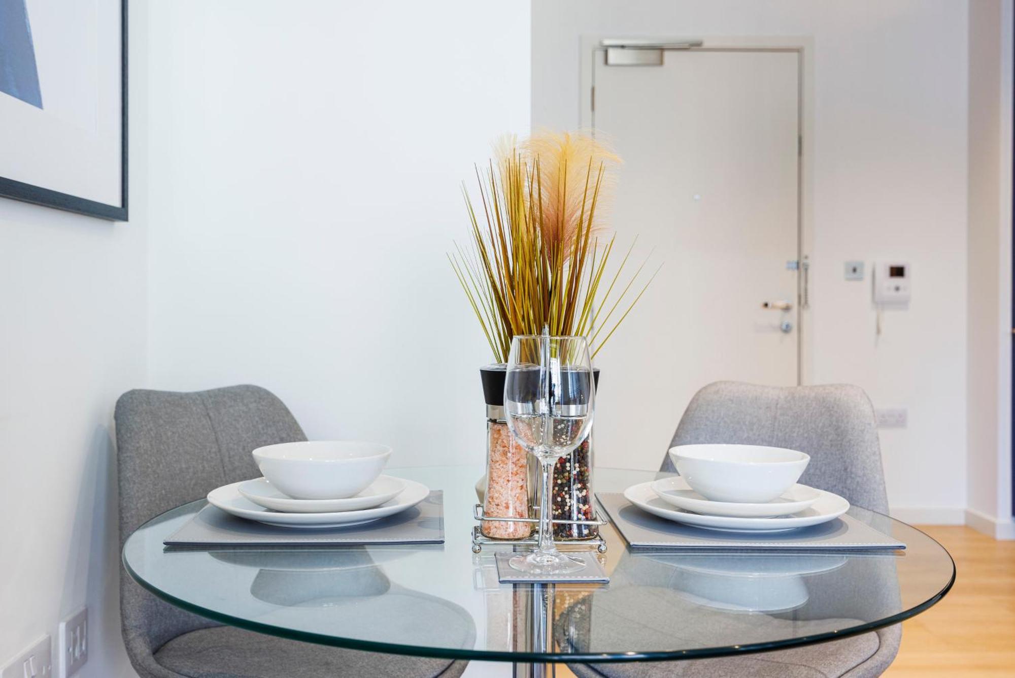 Luxury Apartment-Business-Relocation-Canary Wharf London Eksteriør bilde